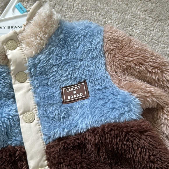 Lucky Brand Fuzzy Onesie - Picture 5 of 8
